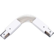 Коннектор для шинопровода (гибкий) TRACK ACCESSORIES, цвет белый