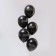 Latex ball 12 "Mama Needs..., pastel, set 50 pcs., Black color