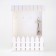 The keybox is “white”, 22.5 x 30.5 x 5.7 cm.