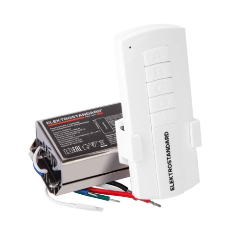 4-channel controller for remote control of the lighting Elektrostandard, 16004, white color-2