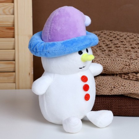 Soft toy "Snowman", 18 cm-3
