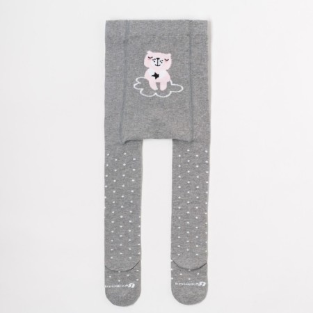 Pantyhose crumb I am a “bear”, pink color, height 86-92 cm-3