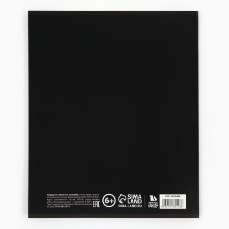 A notebook 48 sheets, A5 on the paper clip Block No. 1 “September 1: Anime Comics. Russian”-6