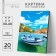 Picture on numbers on a canvas with a subframe of Greece, 30x40 cm