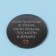 Pocket mirror “love”, d = 7 cm, black color
