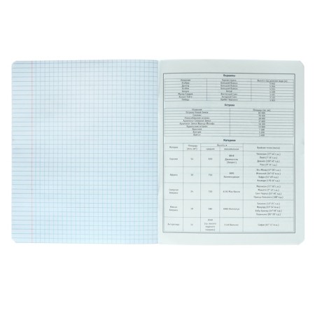 A notebook “Bright details”, 48 sheets in the “Geography” cage, covered cardboard, selective twin-lak, UV-lak, OFSET block-4