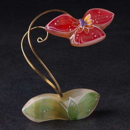 Souvenir "Flower of Orchids", Selenite