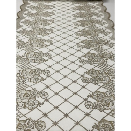 Openwork napkin, 50 cm, rolon color 20 p. M, sipia/beige color-1