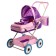 Puppet stroller No. 14, lilac color, light/dark
