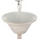 Vilora chandelier 5x40W E14 white 58x58x76 cm Bayerlux