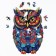Puzzles wooden figured "owl", 160 elements