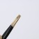 Direct tweezers, narrow, 9 cm, black/golden color