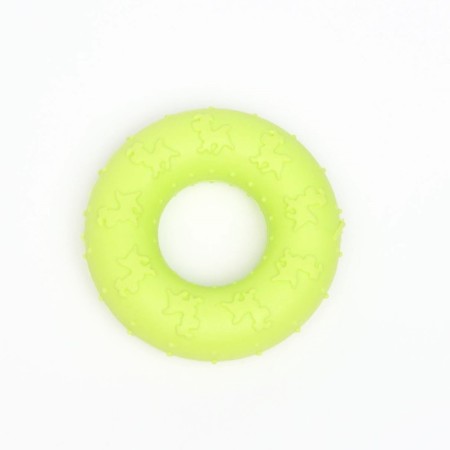 Chewing toy "Donut", 7 cm, yellow-1