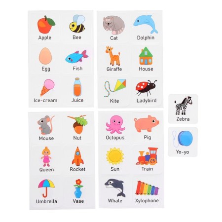 Velcro game "Studying the English alphabet"-4