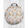 Pillow Siddle "Floking butterflies", decorative, d = 52 cm