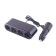 Smuster Squint 4 Nests + USB SkyWay black, fuse 10a, USB 1A, S02301015