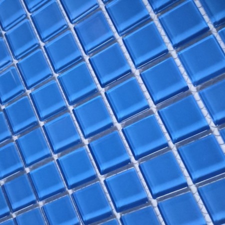 Glass mosaic Bonaparte Royal Blue, 300x300x4 mm-1