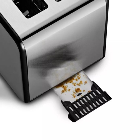 Toster Kitfort KT-2058, 870 W, 6 frying modes, 2 toasts, black-silver-4