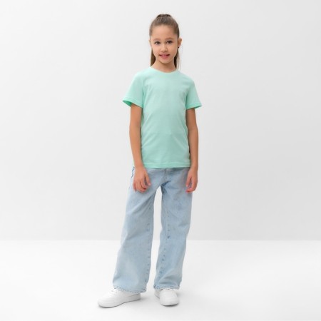Children's Minaku T -shirt, turquoise color, height 110 cm-7
