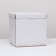 Box for cake, white, 30 x 30 x 30 cm