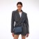 Women's bag over the shoulder Textura, small size, blue color