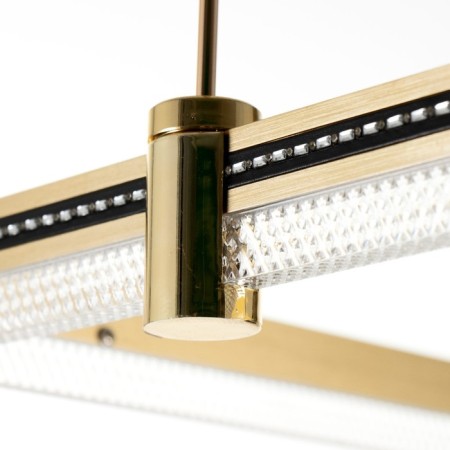 Lamp "Coruna" LED 320W 3000-6000K gold 80x40x15cm Bayerlux-6