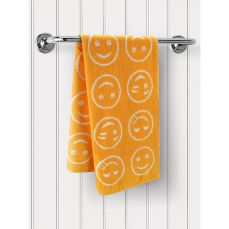 Tricky Tensor Guten Morgen Smile, 450 gr, size 70x140 cm, color orange color-9