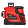 Laser level RGK PR-3R, 20 m, 360 °, 3 rays, 515 HM, 1/4 ", 5/8"