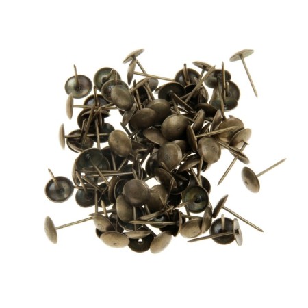 Tundra nails, decorative, 10x18.5 mm, bronze, 100 pcs-4