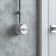 Vintage W5812054 switch, single -volatile, matte chrome silver