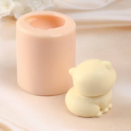 Silicone Mold "Cat" 5x5.5x5.8 cm-2