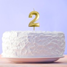 Candle for the cake, the number 
