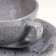 Tea couple "Elegant" 0.25l / 11x6.5cm + saucer 15cm, fog