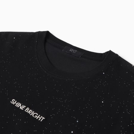 Women's T -shirt Mist Shine Bright, R.M, col. black-7