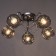 Ashley chandelier 5x40W E27 chrome 55x55x20cm
