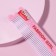 Comb “fashion”, with a pen, curly, 14.7 × 3.7, multi -colored
