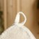 Set of Bath "Smile 4" hat with embroidery, washcloth in a box