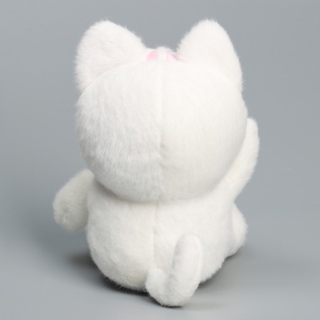 Soft toy "cat", 20 cm, white color-2