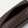 Lightning cosmetic bag, external pocket, brown color