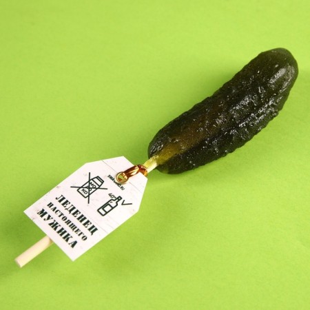 Lounzers of the "real man" cucumber, taste: apple, 43 g.-1