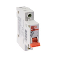 Switch automatic TDM VAL47-63, 1P, 63 A, 4.5 KA, B, SQ0218-0045