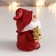 Polystone souvenir "Grandfather Frost in the cap with a gnome with a Christmas tree/star" 9x9.5x4 cm