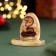 Souvenir "Snake for happiness! 2025", Selenite, 6x6x4.5 cm