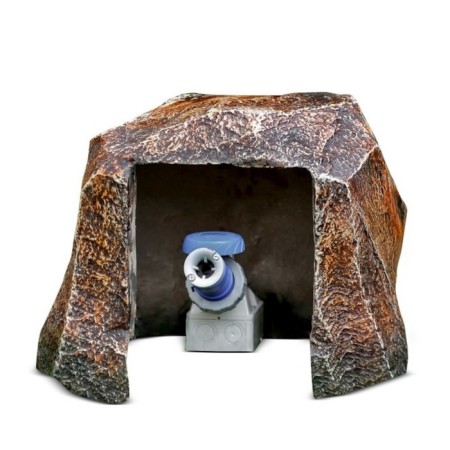 Decorative lid for the socket "Stone"-1