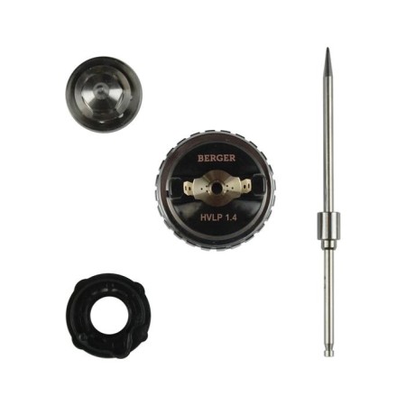Set of Silbert BG1393, HVLP, nozzle, needle, due 1.4 mm shift-1