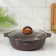 Granit Ultra, 3 l, 3 l, d = 28 cm, glass cover, anti-stick coating, brown color