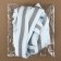 Braid knitted lamps 40 mm, 9.1 ± 0.5 m, white/silver color