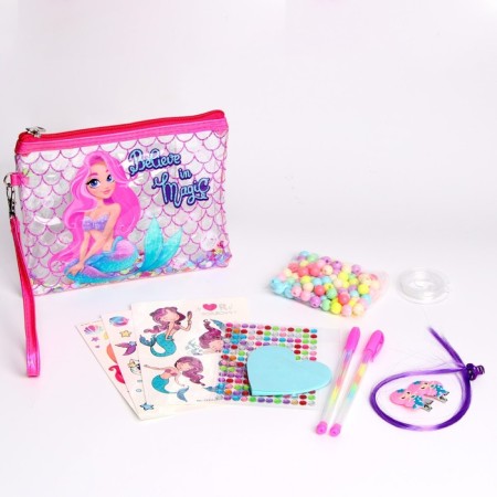 Set with strands, tattoos, rhinestones, purse-1