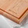 Board Boil Bukovsky Board, 30 × 20 × 2 cm, Buk, with a pen and bloodstream, Book