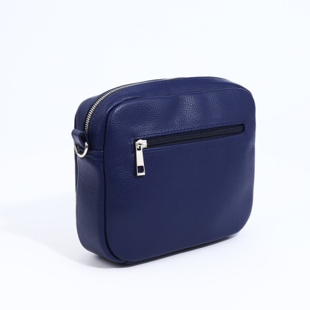 Richet Cross-Boda Bag, external pocket, blue color-1